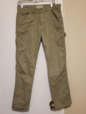 Men's Olive Work Pants